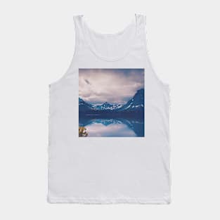 Mountain Ranges and Lake Tank Top